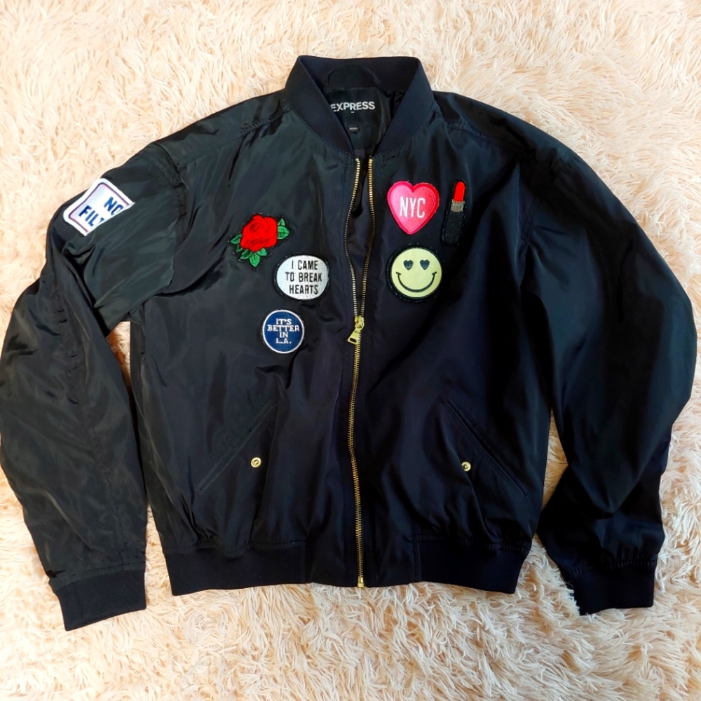 Express fun bomber jacket - size XS